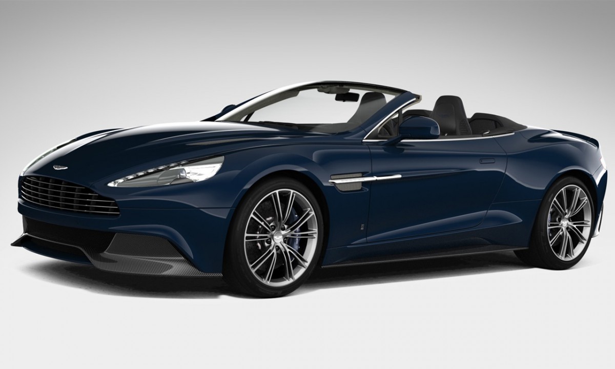 Μια ξεχωριστή Aston Martin Vanquish Volante στην έκθεση του Λος Άντζελες