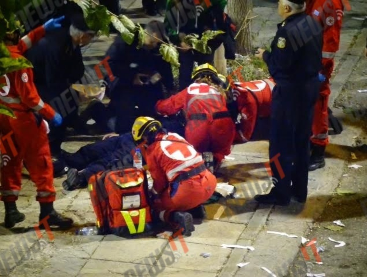Παναθηναϊκός – Ολυμπιακός: Τραυματισμός αστυνομικού – Δείτε βίντεο-ντοκουμέντο – ΦΩΤΟΓΡΑΦΙΕΣ