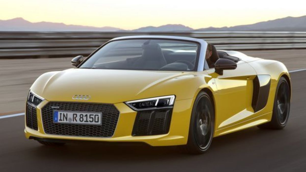 Η Audi αποκάλυψε το νέο R8 V10 Spyder