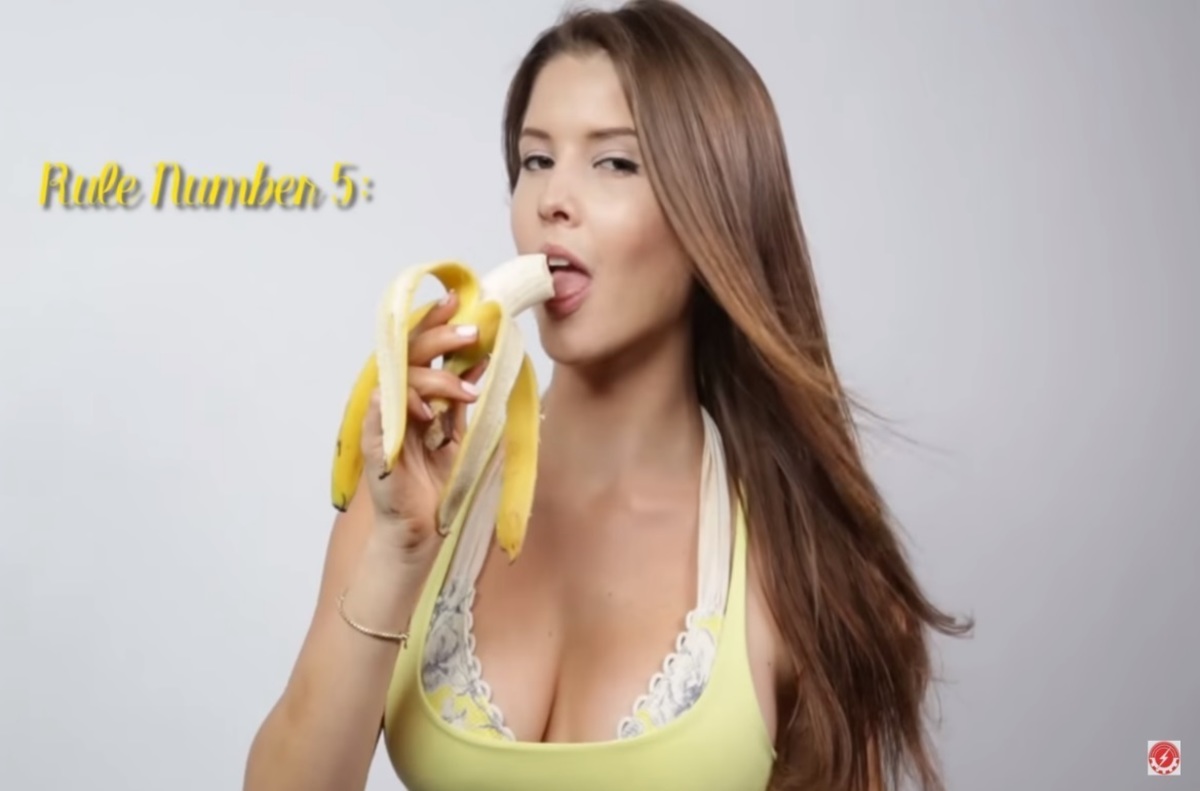 Banana eating gif
