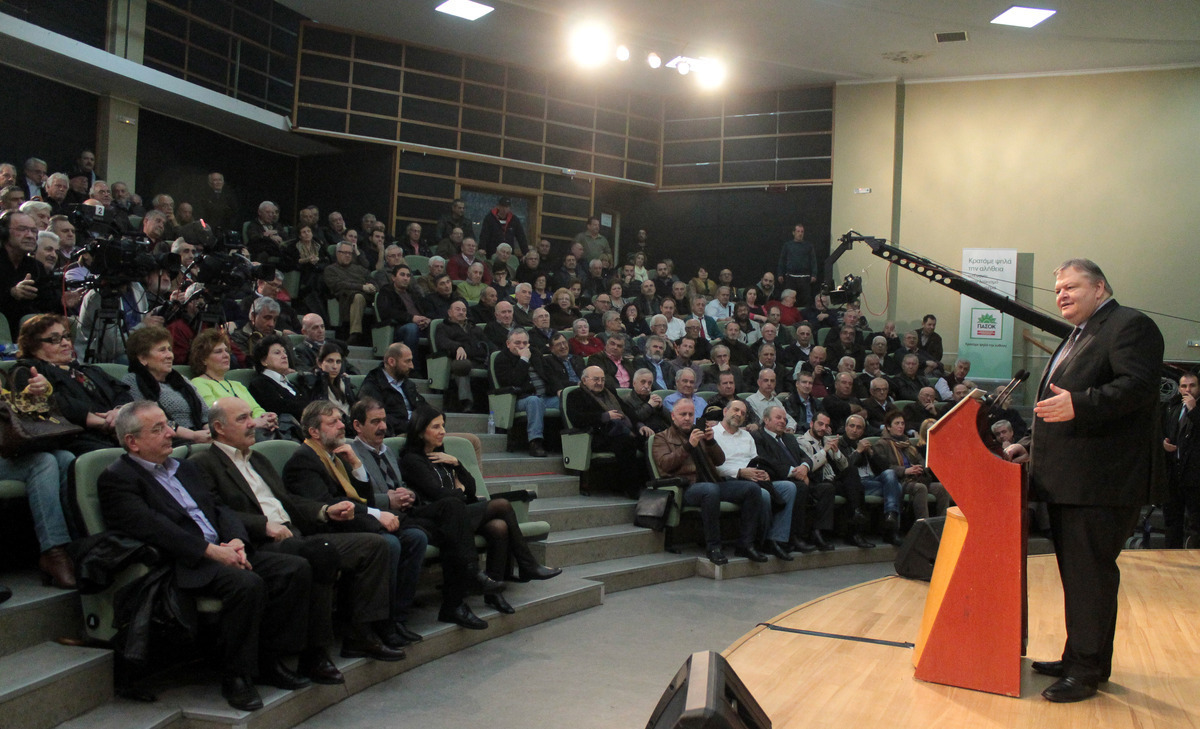 Ε. Βενιζέλος: Δεν είμαι ούτε ιδιοκτήτης ούτε κληρονόμος του ΠΑΣΟΚ