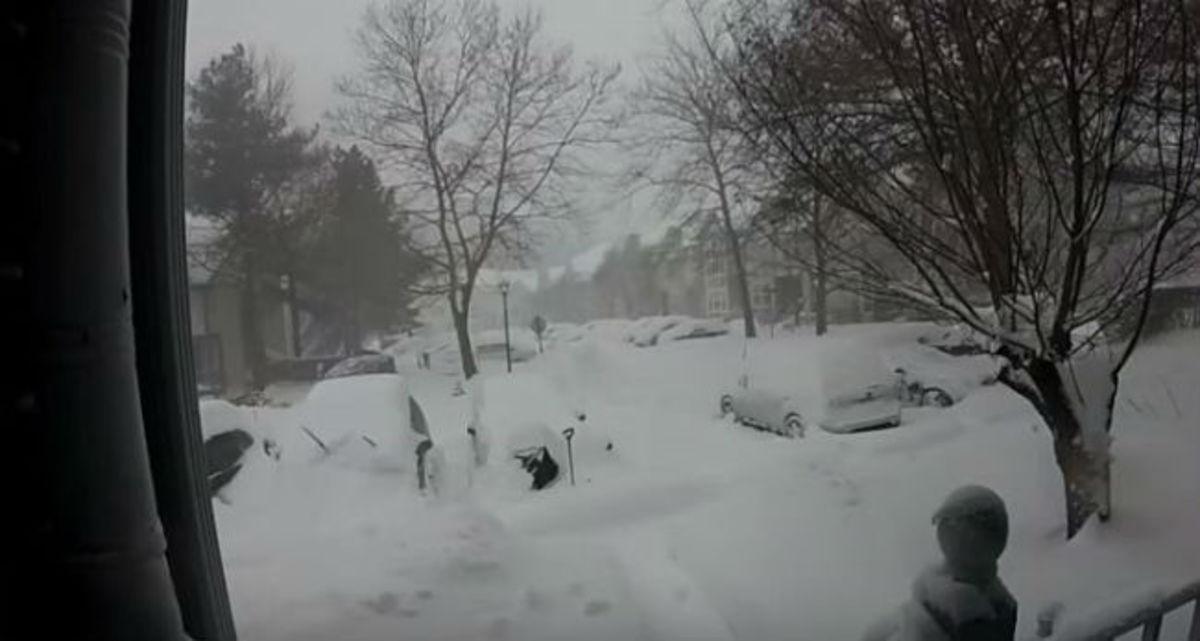 Τime lapse video από την χιονοθύελλα Τζόνας που σαρώνει τις ΗΠΑ!