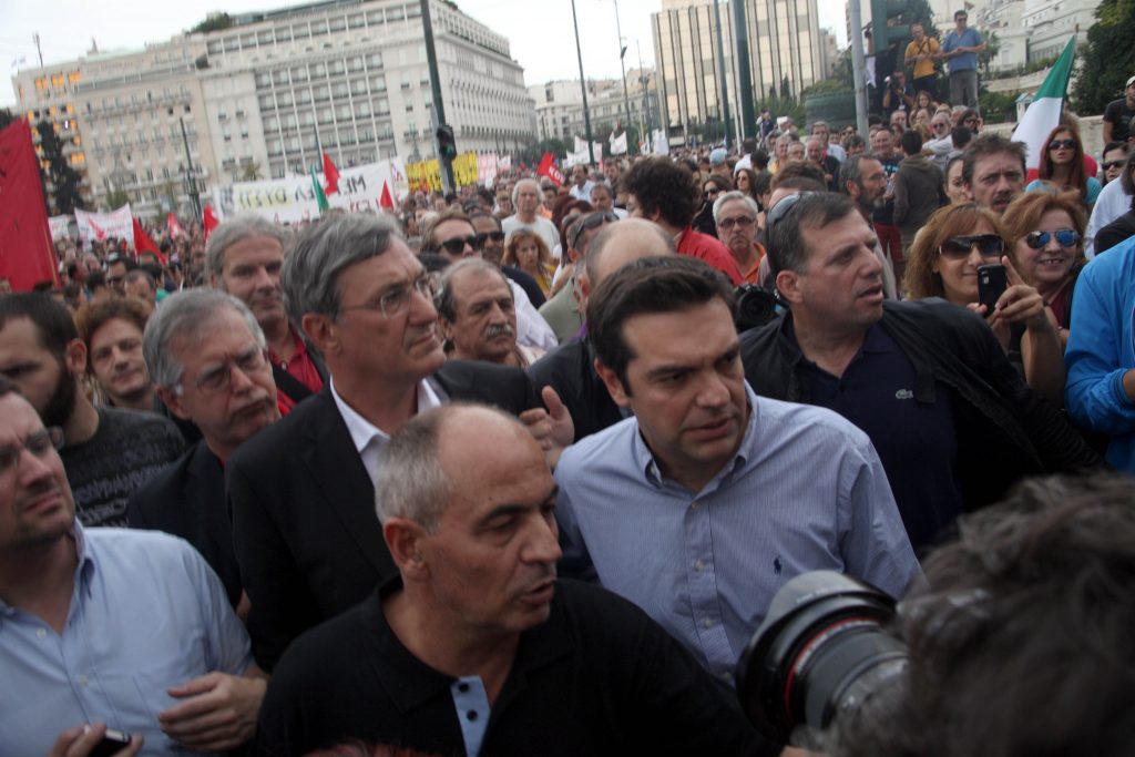 Ο ΣΥΡΙΖΑ καλεί όλη την Αθήνα σε διαδήλωση κατά της Μέρκελ