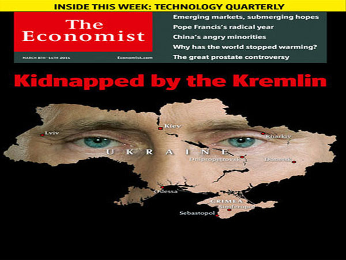 Συγκλονιστικό πρωτοσέλιδο του Economist για την Ουκρανία