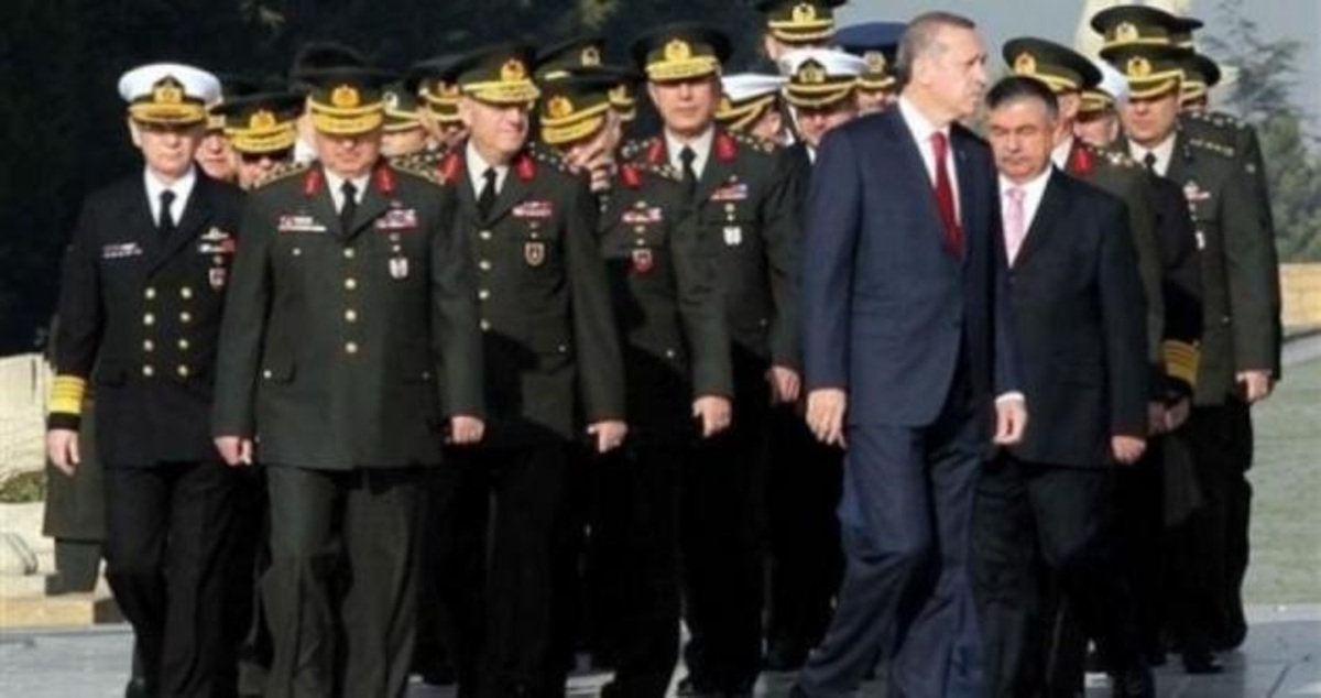 Παρέμβαση του στρατού στη Τουρκία! Ζητούν απελευθέρωση αξιωματικών που φυλάκισε ο Ερντογάν