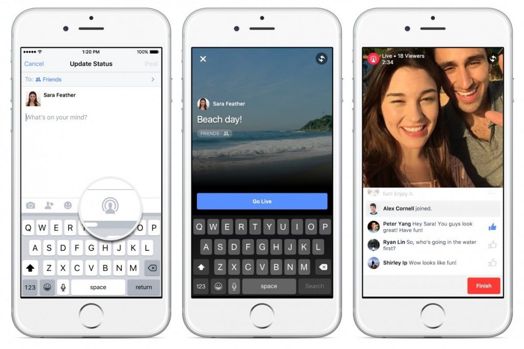 Facebook: Live μεταδώσεις απευθείας και από τις Android συσκευές!