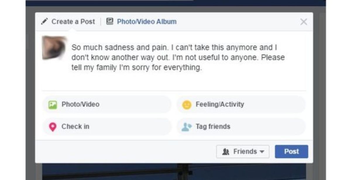 H τεχνητή νοημοσύνη του Facebook μπορεί να εντοπίσει χρήστες με τάσεις αυτοκτονίας!
