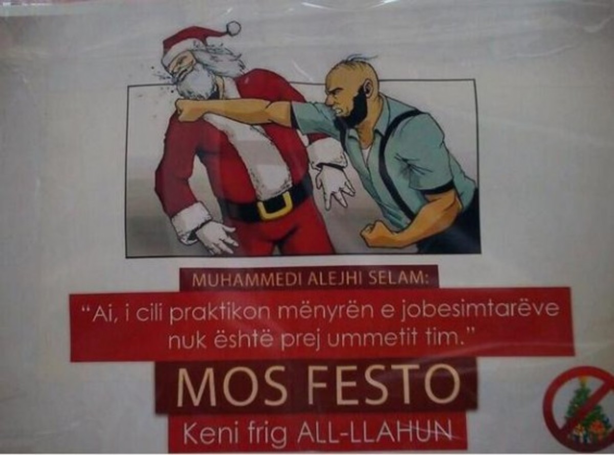 Σκόπια: Αφίσες καλούν τους μουσουλμάνους να μην γιορτάσουν το νέο έτος!