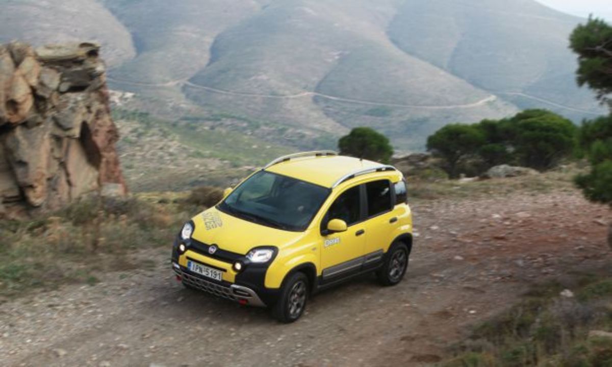 Δοκιμάζουμε το τετρακίνητο Fiat Panda Cross MTJ