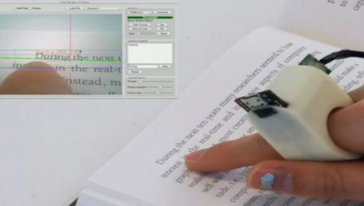 Finger Reader: Το δαχτυλίδι που μπορεί και διαβάζει
