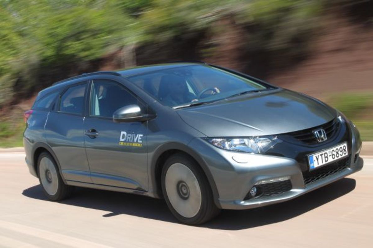 Δοκιμάζουμε το Honda Civic Tourer 1.6 i-DTEC