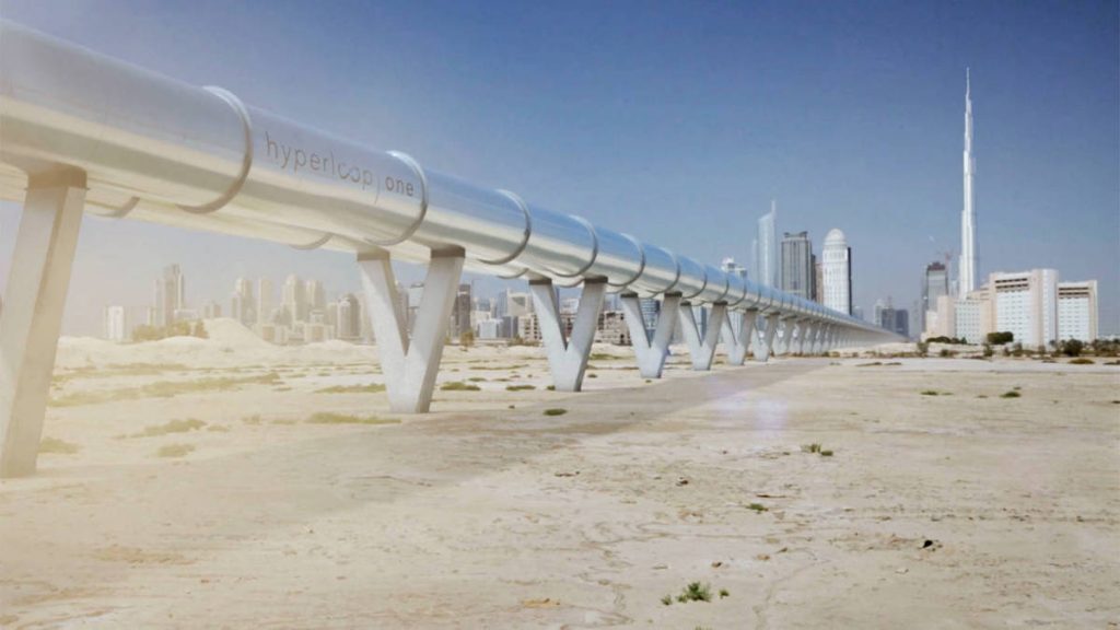 Hyperloop: Το τρένο-αστραπή που θα πηγαίνει από το Ντουμπάι στο Άμπου Ντάμπι σε μόλις 12 λεπτά! [vid]