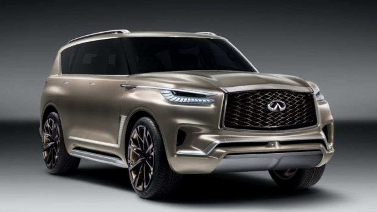 QX80 Monograph, το νέο μεγάλο SUV της Infiniti