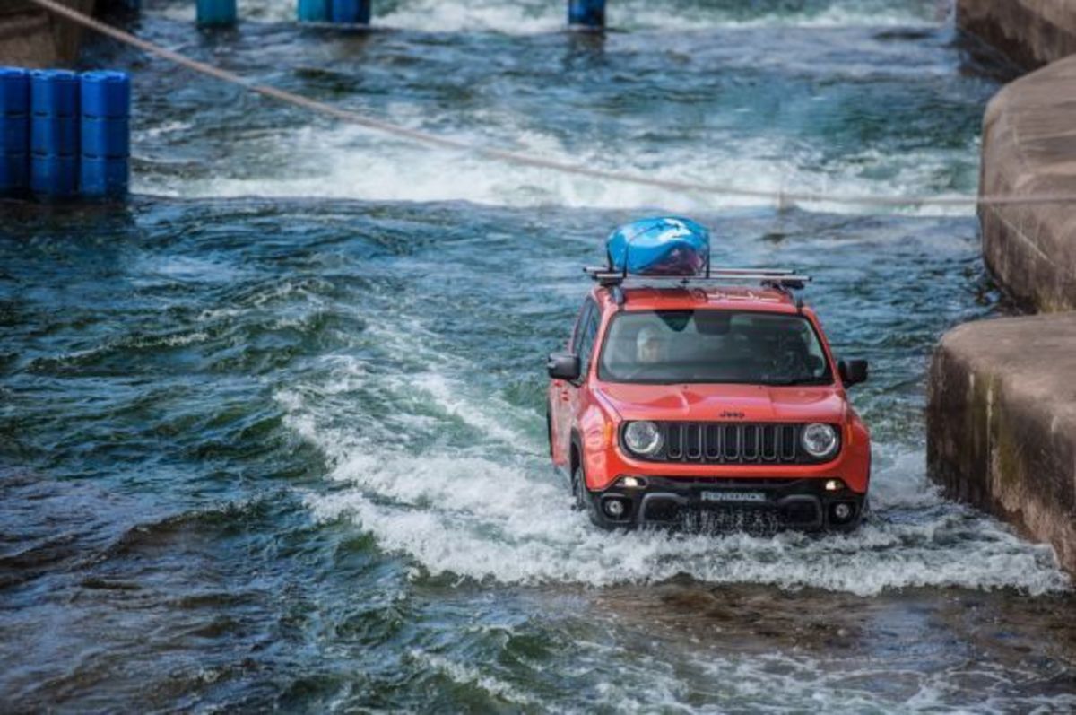 Ένα Jeep Renegade κάνει rafting και πάει για Oλυμπιακό μετάλλιο (VIDEO)