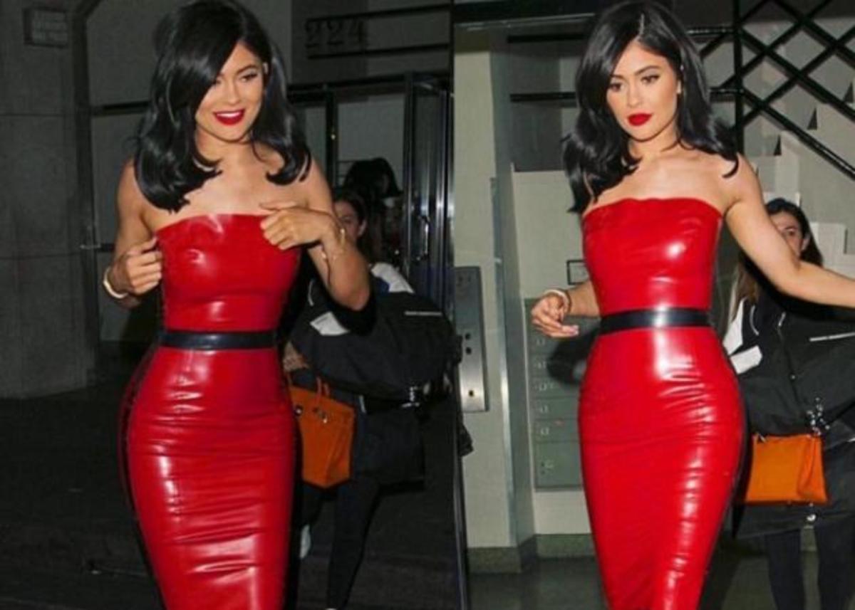 Το τερμάτισε! Με latex φόρεμα η αδελφή της Kim Kardashian