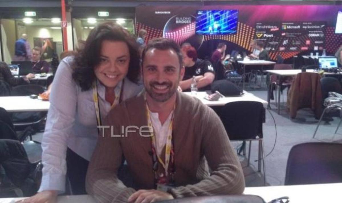 Eurovision 2015: Στη Βιέννη ο Γιώργος Καπουτζίδης με την Μαρία Κοζάκου!