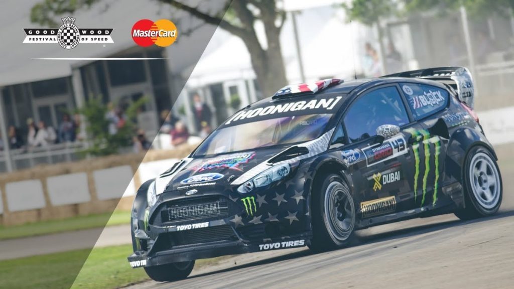 Goodwood Festival of Speed: Ο Ken Block στο τιμόνι του Ford Fiesta RX43, ως συνήθως με τις πάντες (VIDEO)