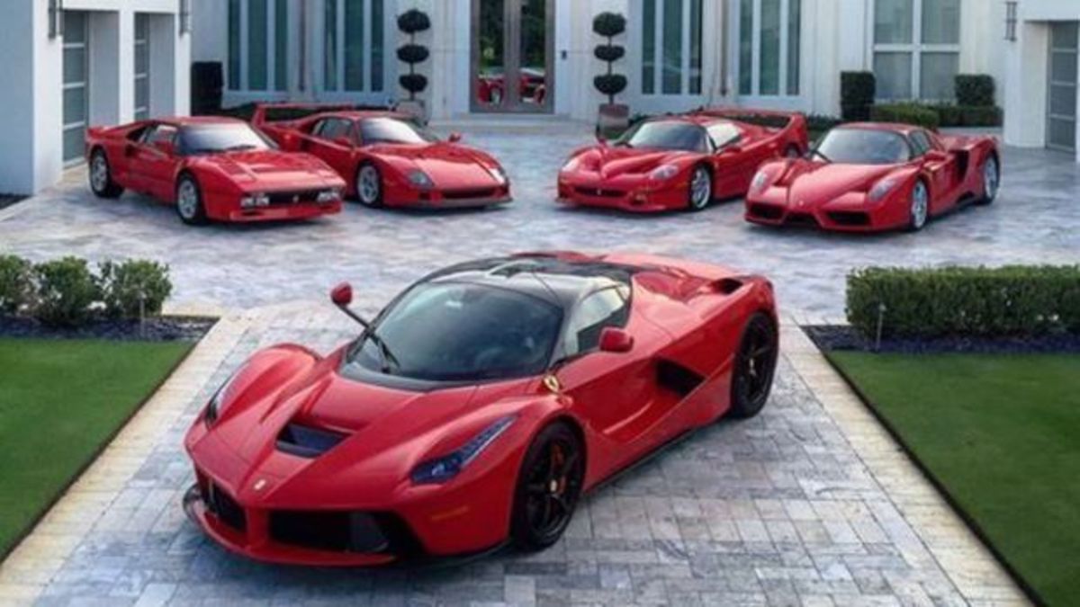 Οι celebrities με την καλύτερη συλλογή αυτοκινήτων Ferrari! [pics]