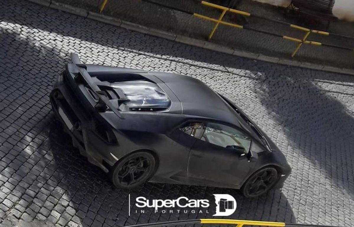 H Lamborghini Huracán Performante χωρίς καμουφλάζ