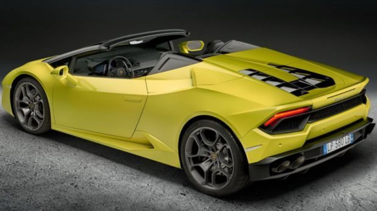 Όνειρο η νέα πισωκίνητη Lamborghini Huracan Spyder [vid]