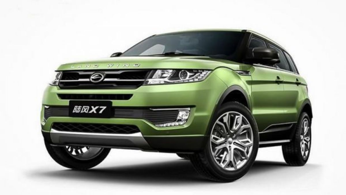 Η Land Rover μήνυσε την κινεζική Landwind για την αντιγραφή του Evoque