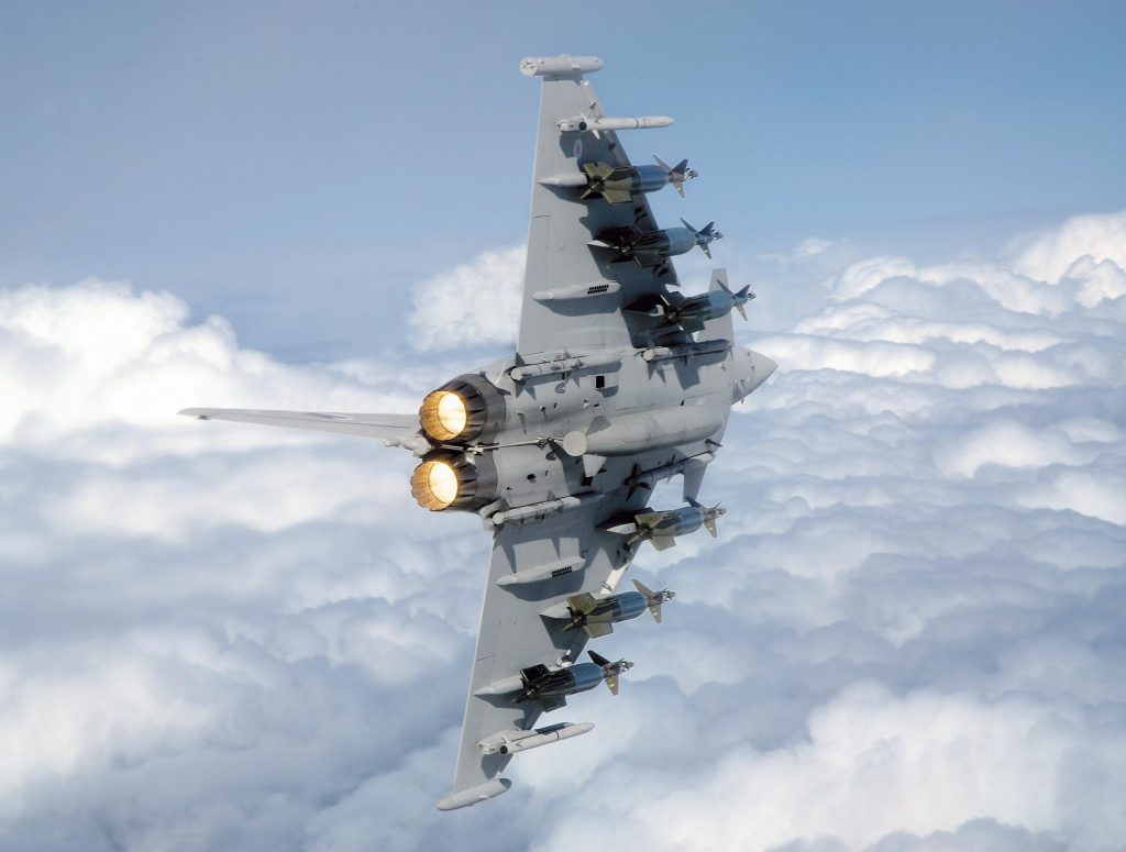 Βρετανικά Eurofighters απέναντι σε τουρκικά μαχητικά ανατολικά της Κύπρου