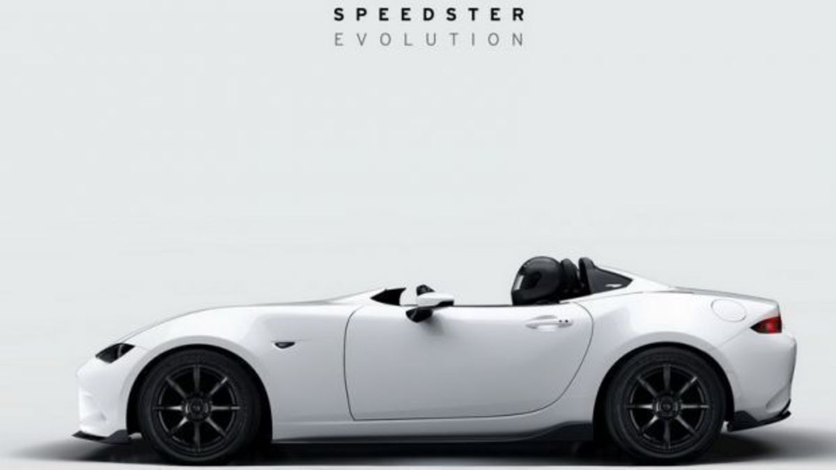 Η Mazda εξελίσσει την ιδέα του MX-5 Speedster