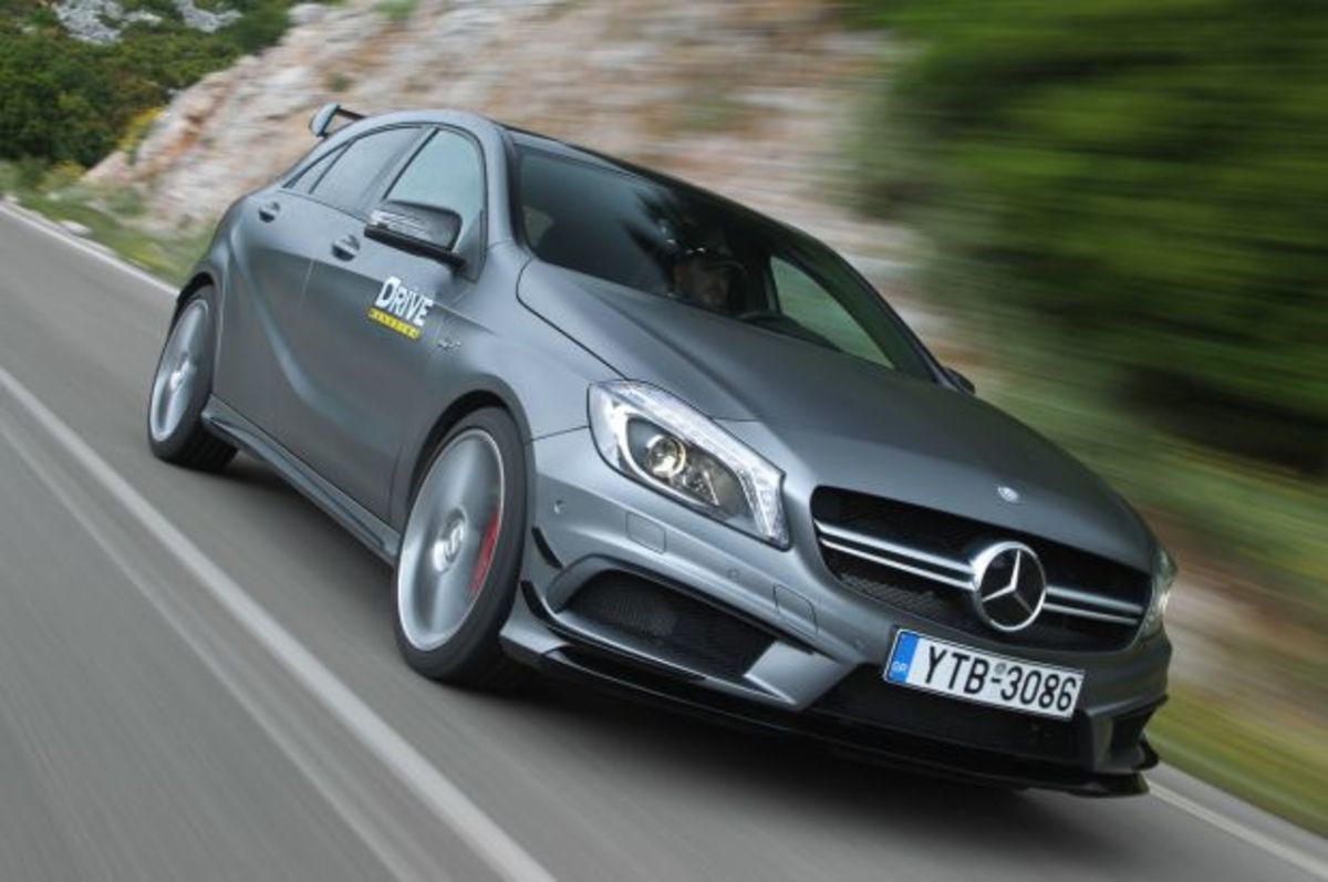 Δοκιμάζουμε την Mercedes-Benz A45 AMG (VIDEO)