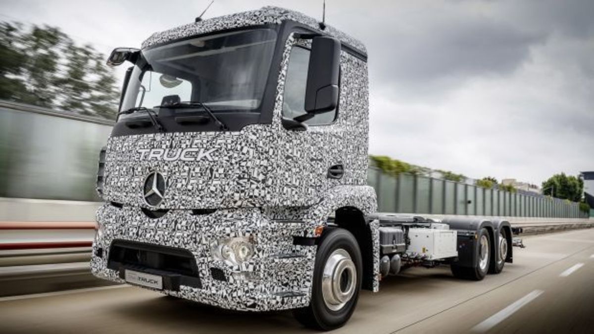 Mercedes-Benz Urban eTruck, νέο αμιγώς ηλεκτρικό φορτηγό (VIDEO)