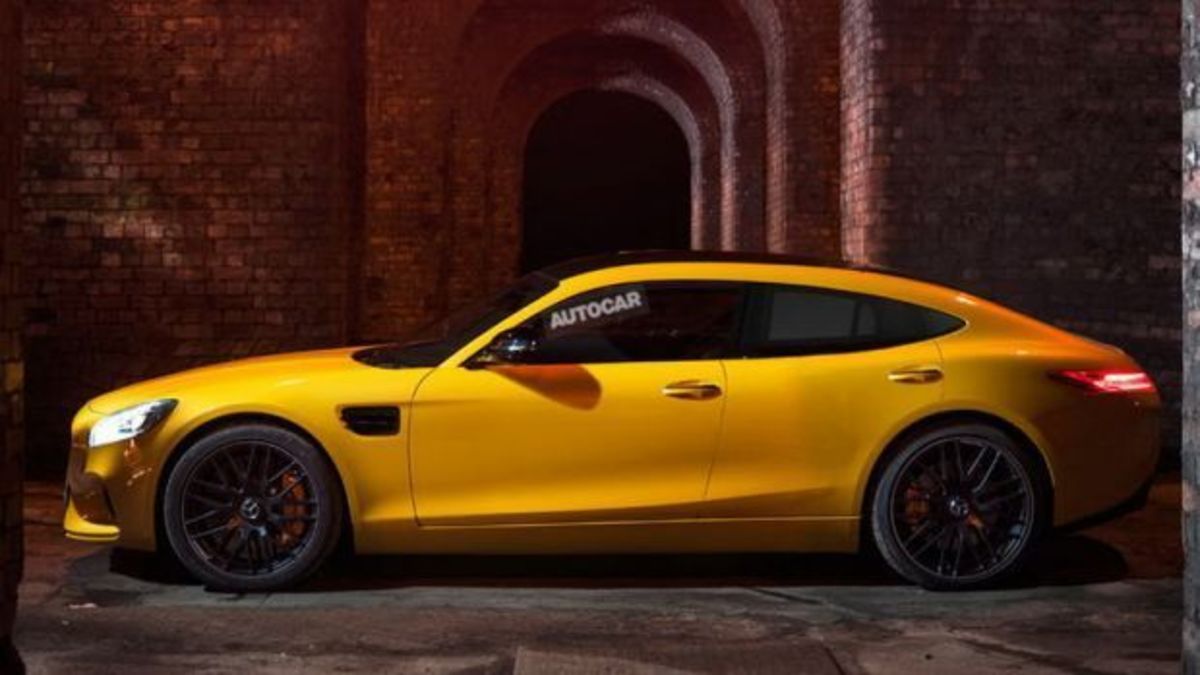 Το αντίπαλο δέος της Panamera είναι η πανέμορφη Mercedes-AMG GT4