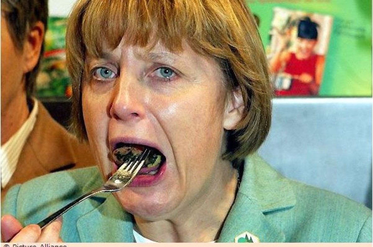 Ангела Меркель смешная