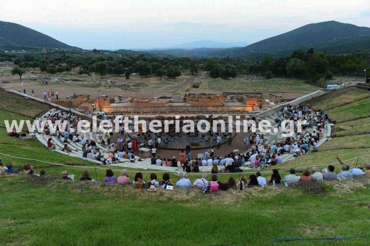 Άνοιξε ξανά μετά από αιώνες το θέατρο της Αρχαίας Μεσσήνης