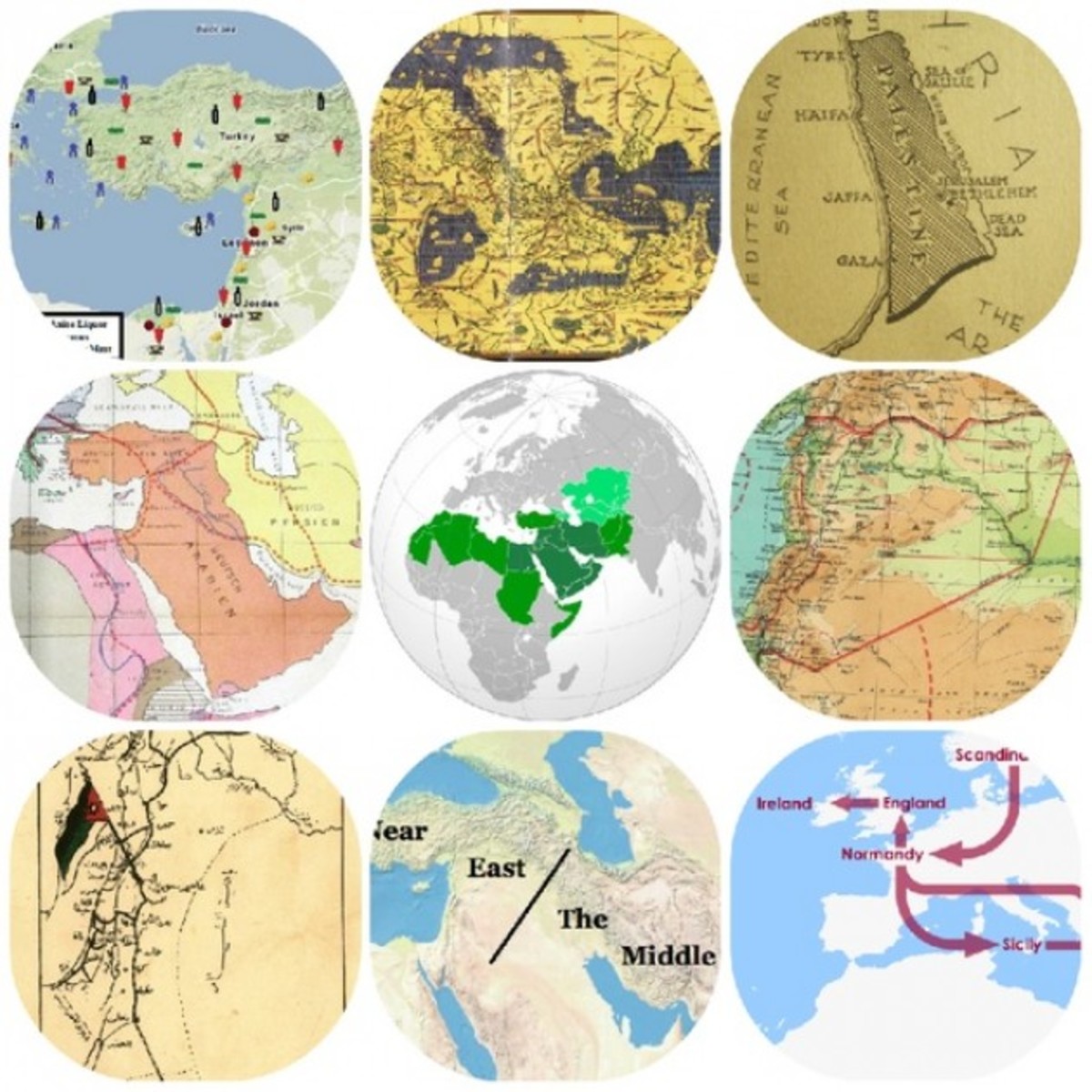 Η πυριτιδαποθήκη της Μέσης Ανατολής σε 15 χάρτες που εξηγούν γιατί ρέει τόσο αίμα