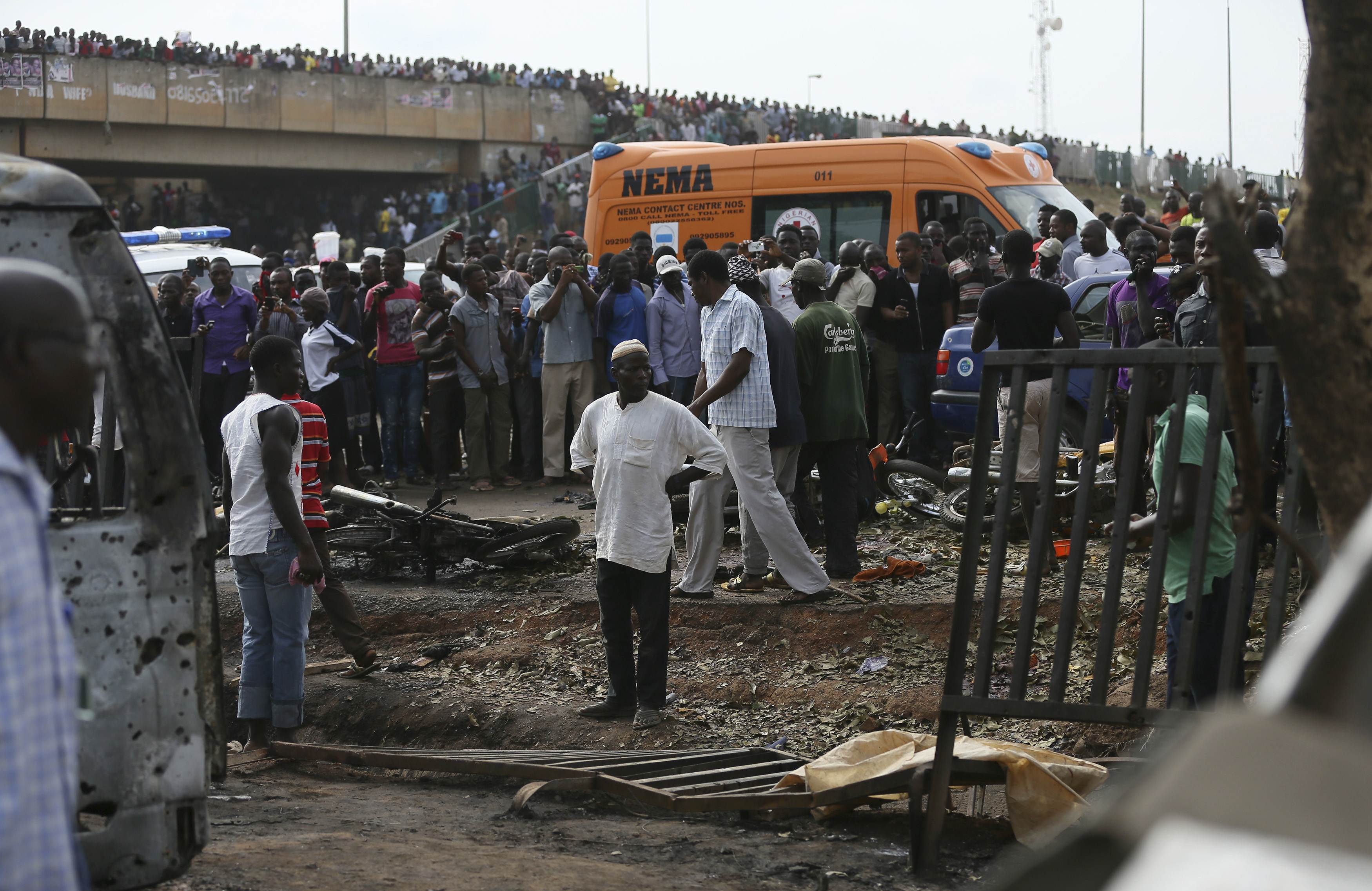 Νιγηρία: 71 νεκροί και 124 τραυματίες από την έκρηξη σε σταθμό λεωφορείων