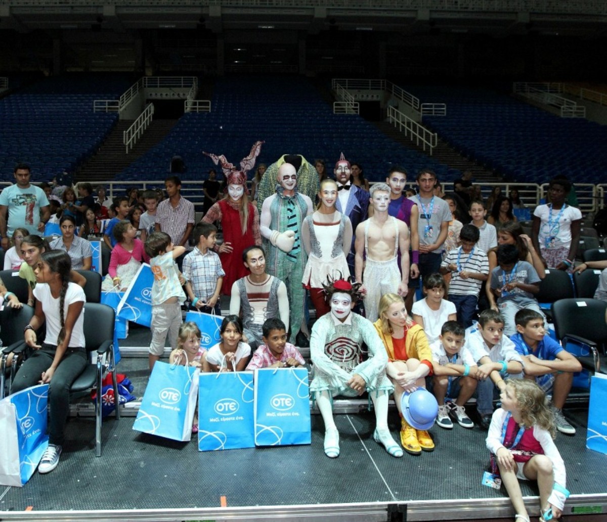 ΟΤΕ: Δωρεάν η παράσταση του Cirque du Soleil για 500 παιδιά