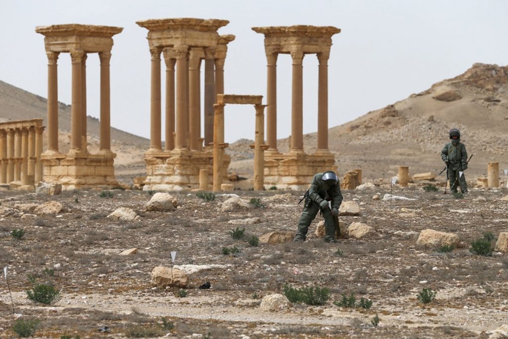 Unesco: Ο αρχαιολογικός χώρος της Παλμύρας “διατηρείται σε μεγάλο βαθμό ακέραιος”