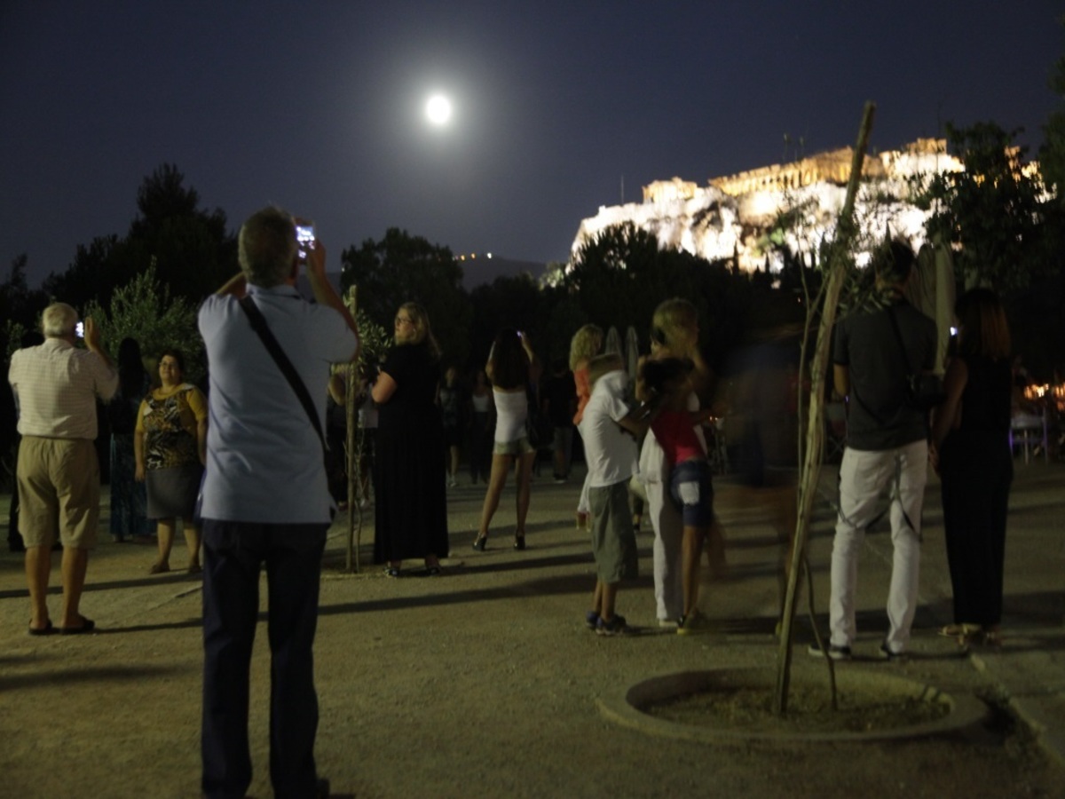 Πανσέληνος Αυγούστου 2016: Εκδηλώσεις στο Μουσείο της Ακρόπολης