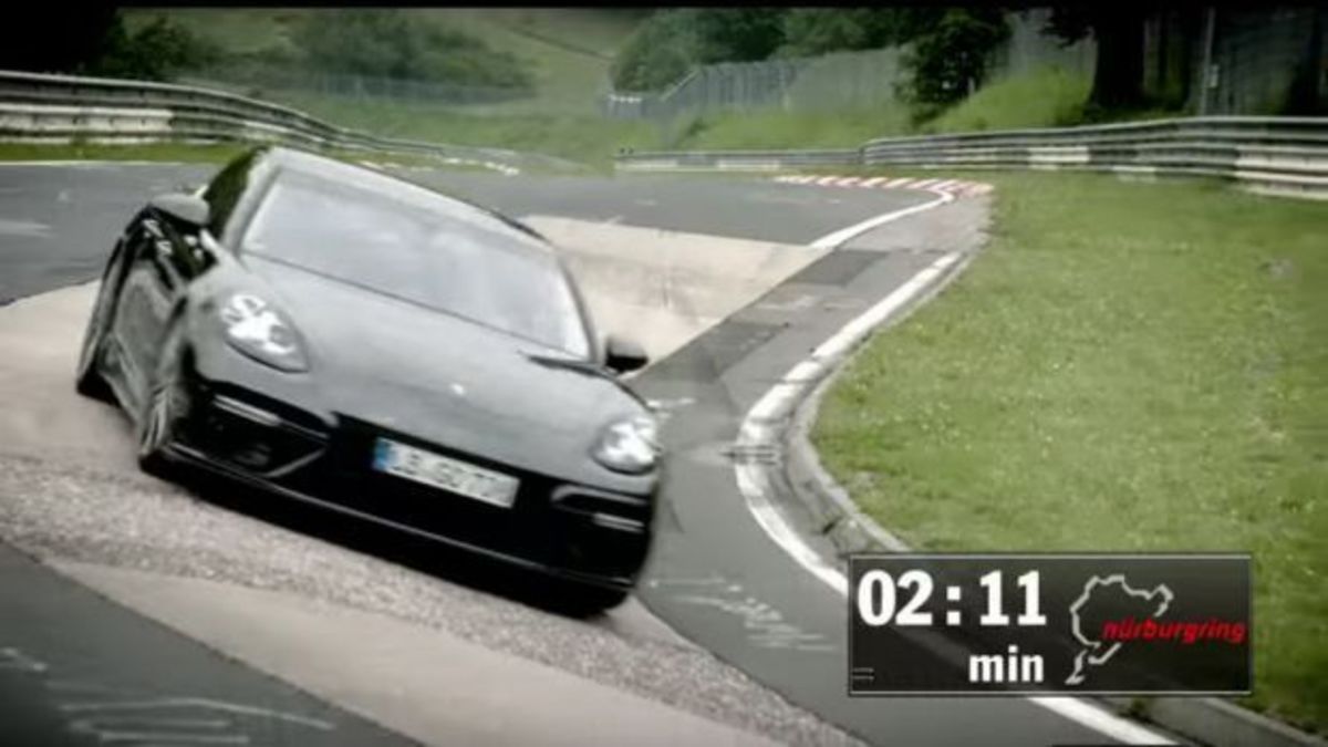 Ακόμα δεν ήρθε και άρχισε τα ρεκόρ η νέα Porsche Panamera (VIDEO)