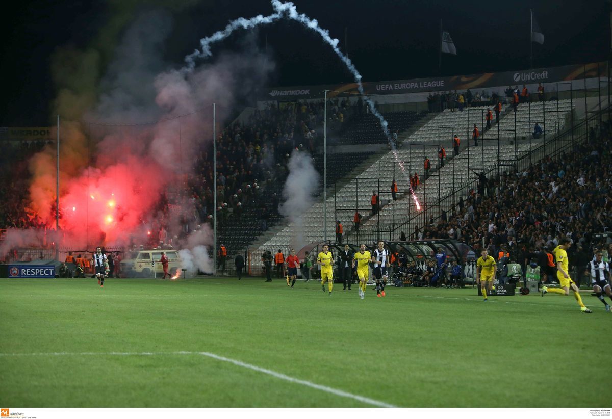 Τη γλίτωσε με πρόστιμο ο ΠΑΟΚ για τα επεισόδια με Ντόρτμουντ