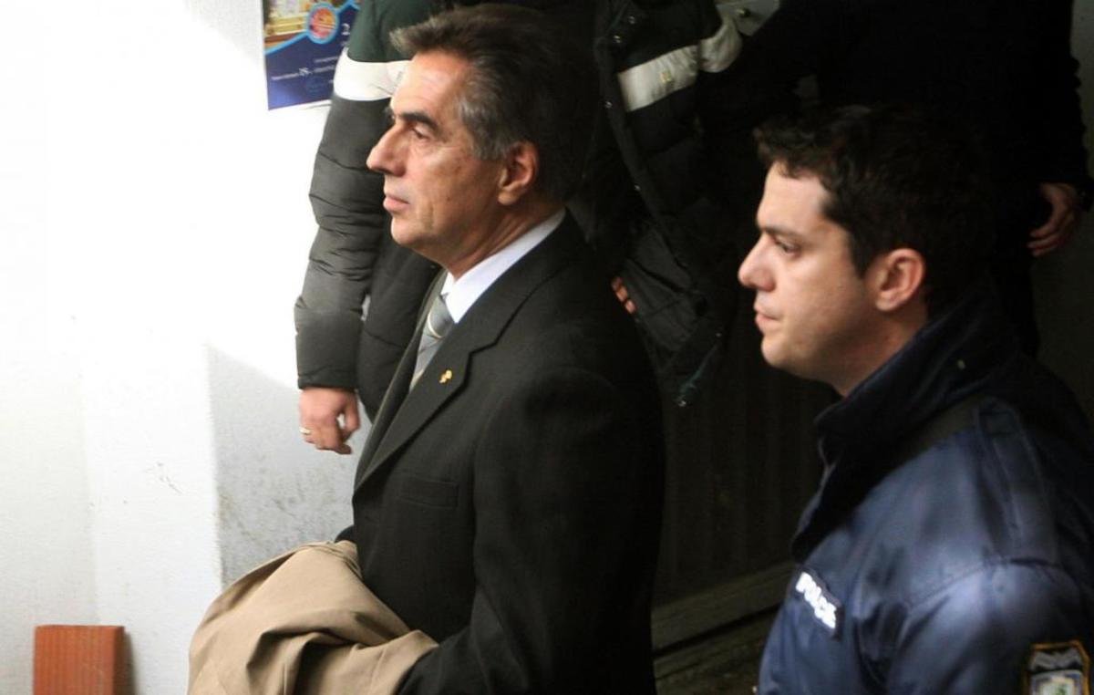 Ο Β. Παπαγεωργόπουλος την ημέρα που έμαθε για την ισόβια καταδίκη του για την υπόθεση - ΦΩΤΟ EUROKINISSI