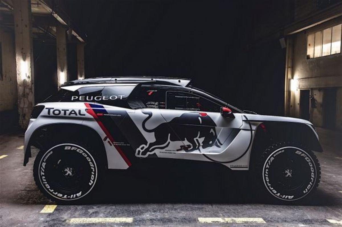 H Peugeot παρουσίασε το νέο αγωνιστικό 3008 DKR για το Ράλι Ντακάρ