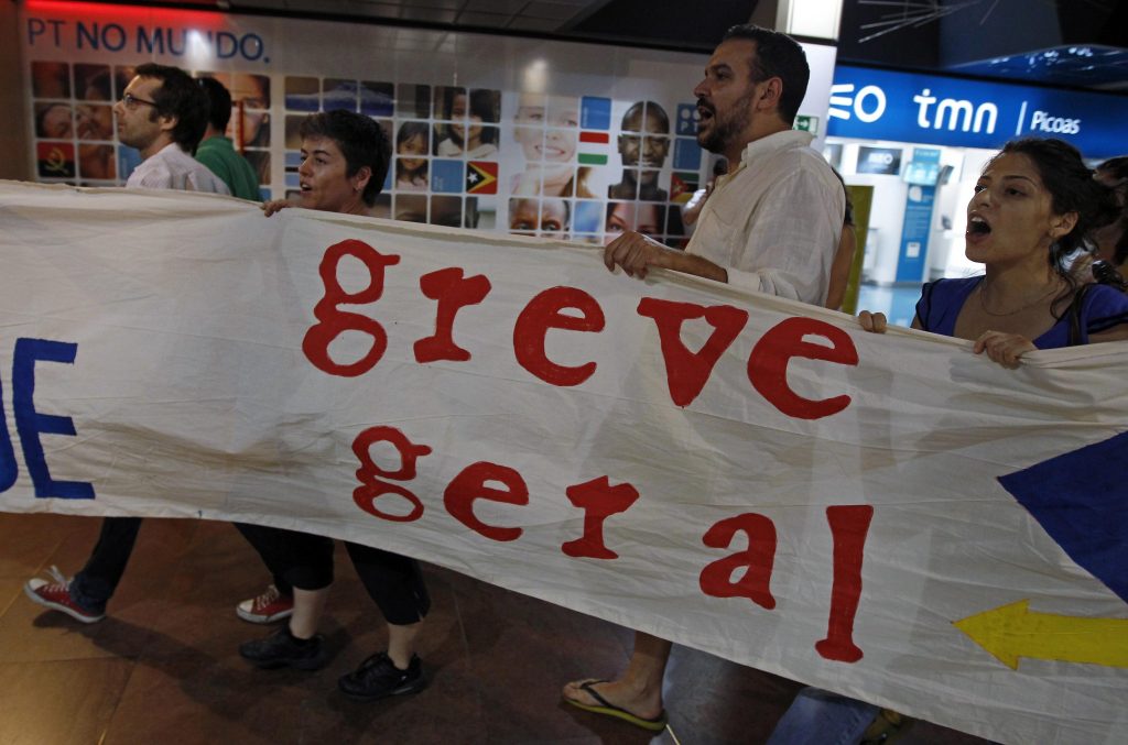 Γενική απεργία κατά της λιτότητας στην Πορτογαλία