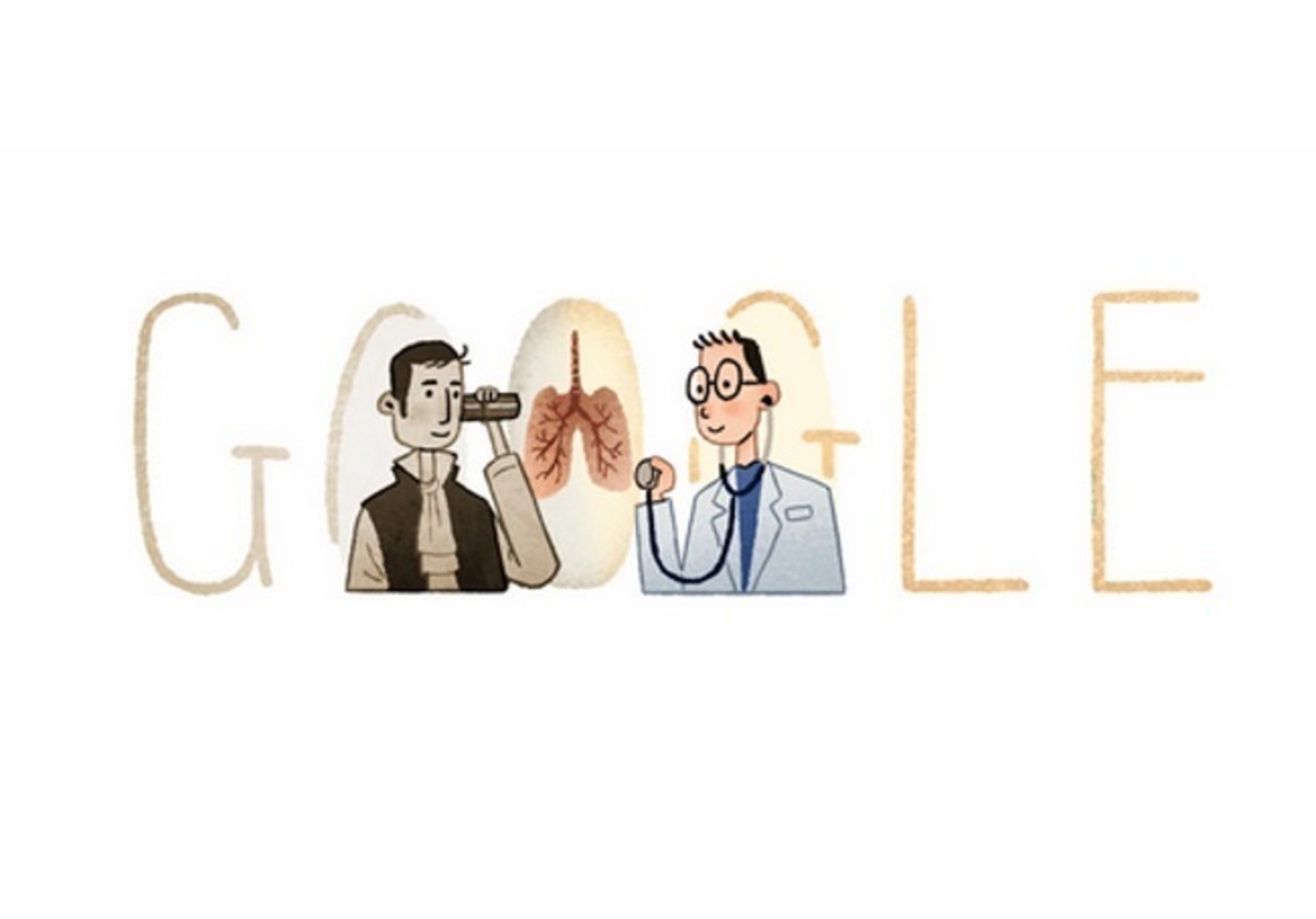 Rene Laennec: Η Google τιμά με Doodle το στηθοσκόπιο