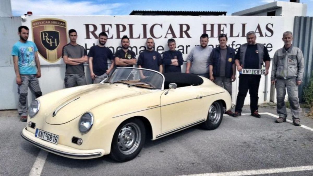 Βγάζουν πινακίδες οι Porsche της Replicar Hellas