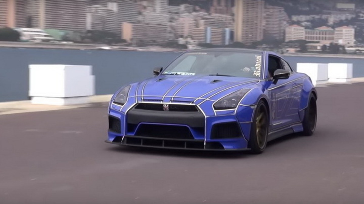 Nissan GT-R με 500 άλογα και πίσω κίνηση αναστατώνει το Monaco (VIDEO)