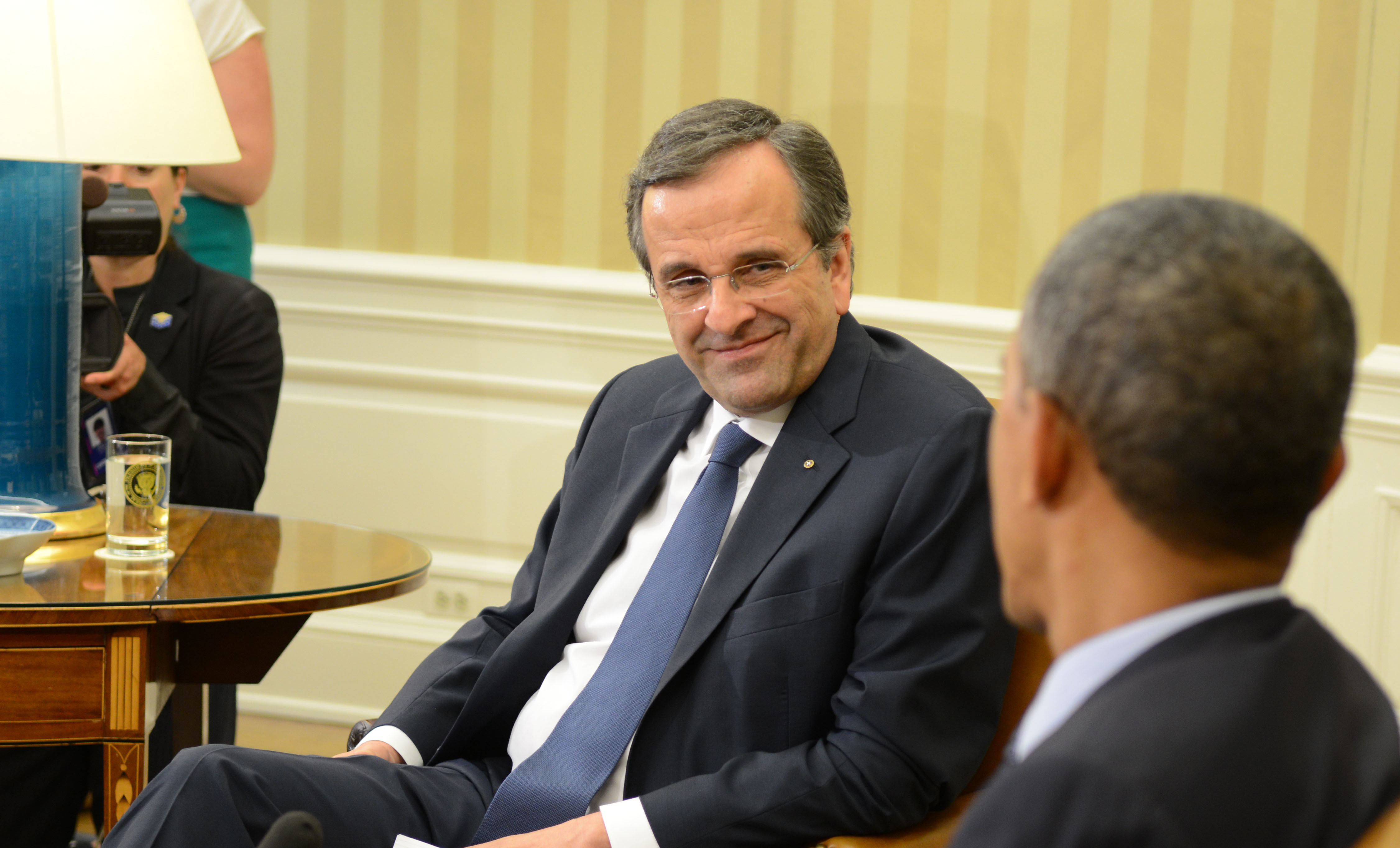 Απόλυτη ικανοποίηση στην κυβέρνηση για τη συνάντηση Σαμαρά - Ομπάμα - ΦΩΤΟΓΡΑΦΙΑ EUROKINISSI