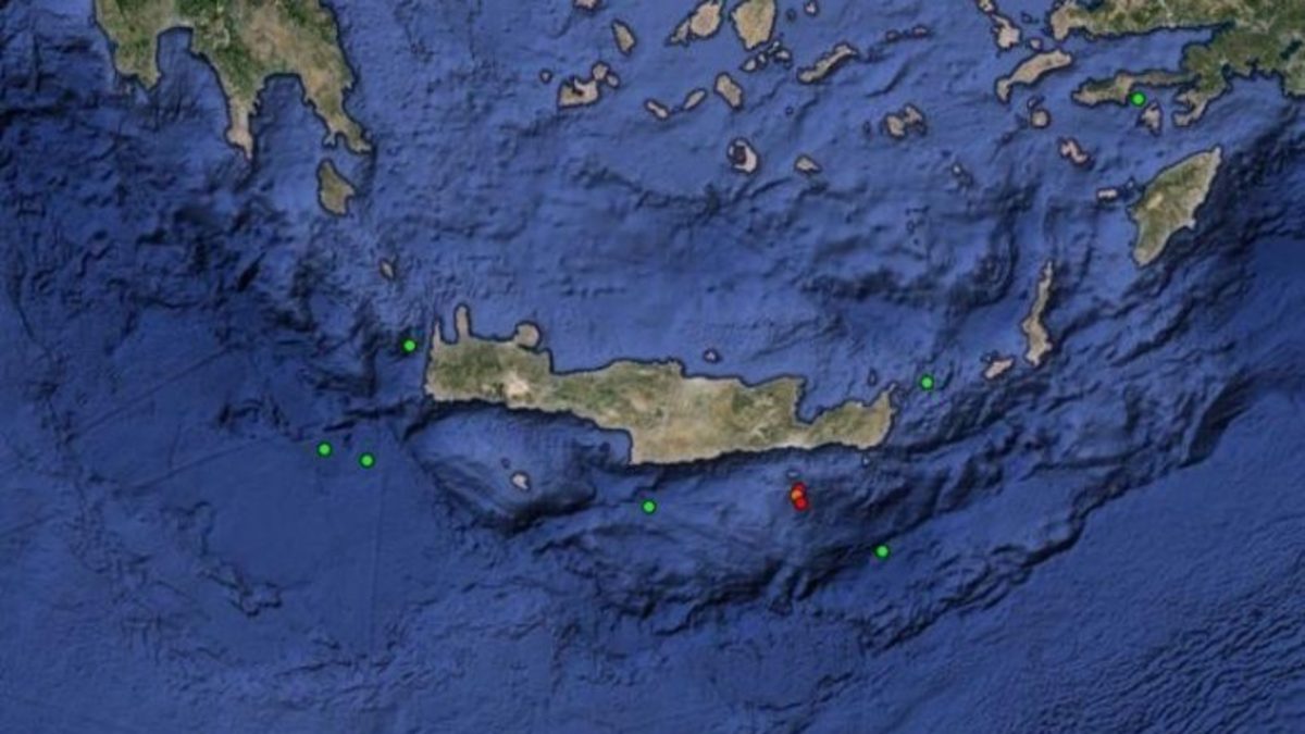 Μπαράζ μετασεισμών μετά τα 4,7 Ρίχτερ που ταρακούνησαν την Κρήτη