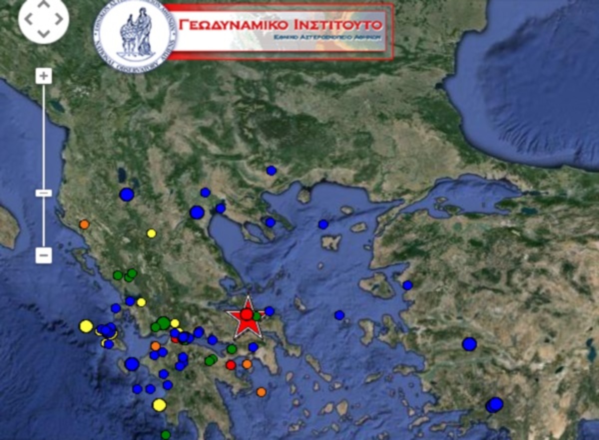 Ανάστατη όλη η χώρα από Κρήτη μέχρι Θράκη από τους ισχυρούς σεισμούς στη Χαλκίδα