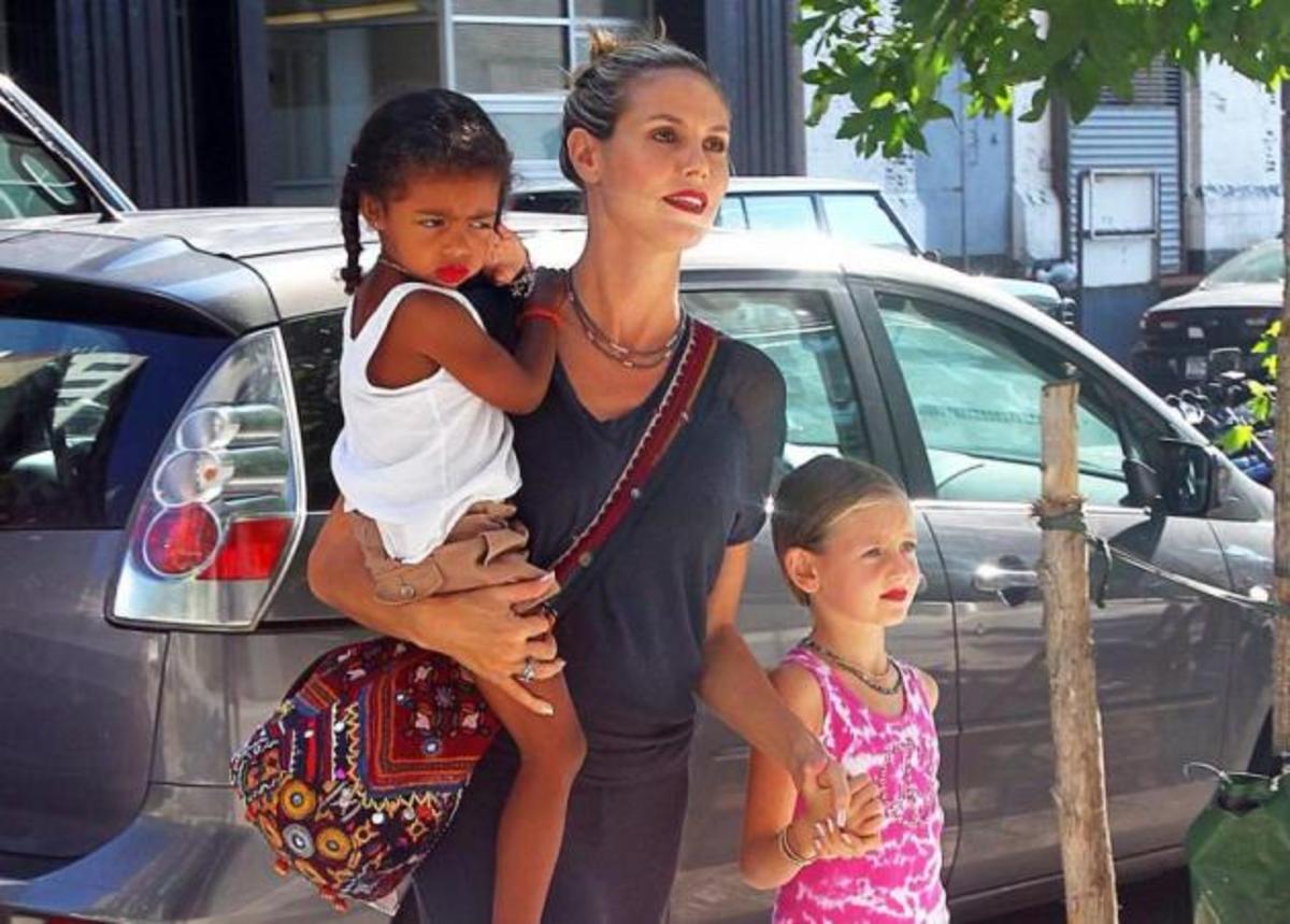 Η Heidi Klum έχει φορέσει στις κόρες της κόκκινο κραγιόν! Είναι ok ή too much;