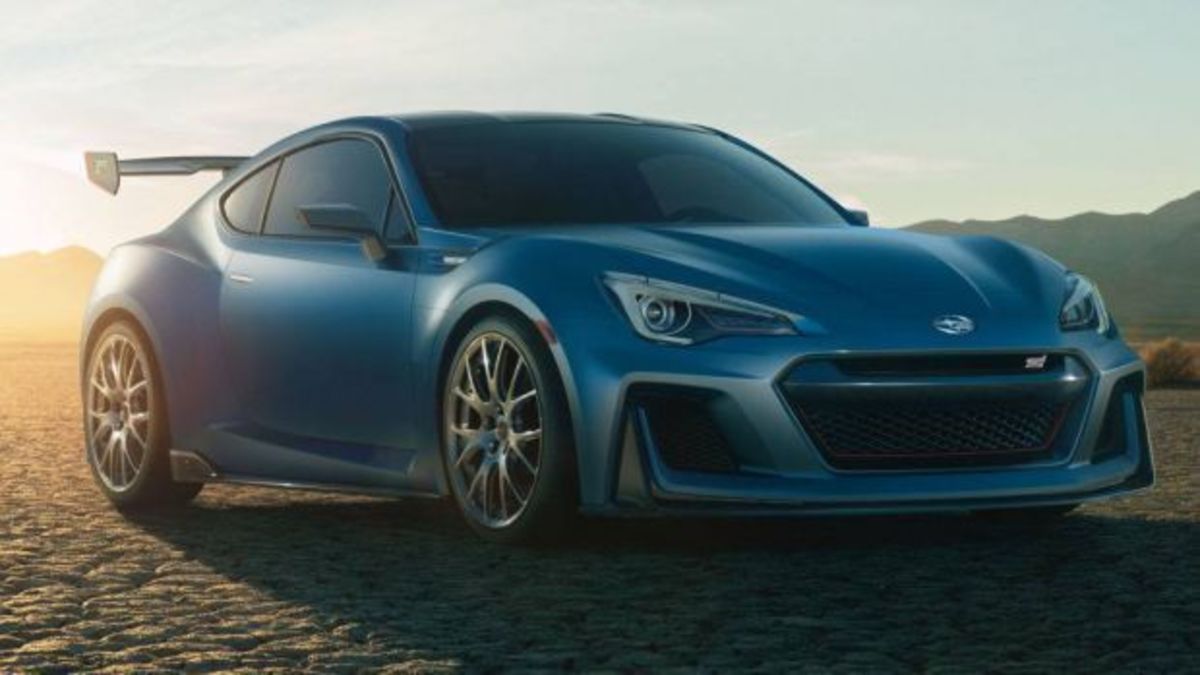 Το Subaru BRZ με σήματα SΤi και ανάλογη εμφάνιση -ΦΩΤΟ